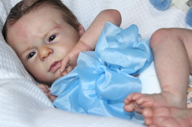 Меня аист принес, кукла реборн Беспаловои Жанны