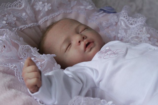 Спящая красавица Джульетта! Куколка реборн Виктории Вишни