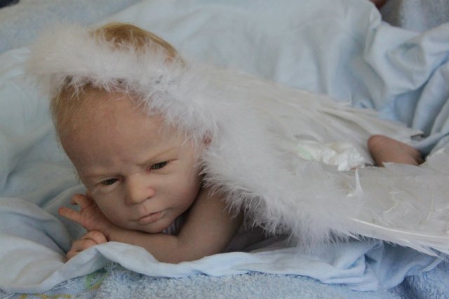 И еще один Ангелочек... Куколка реборн Вишни Виктории