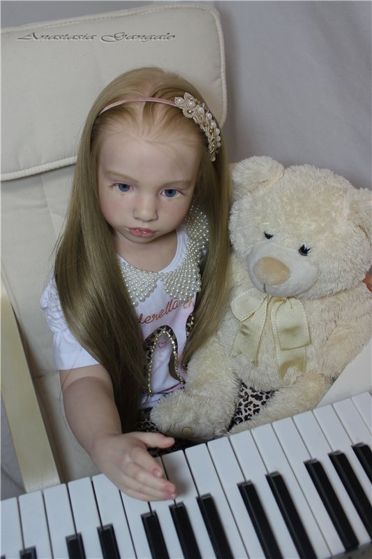 Ангелов много ни бывает. Ангелина. Кукла реборн Анастасии Гангало