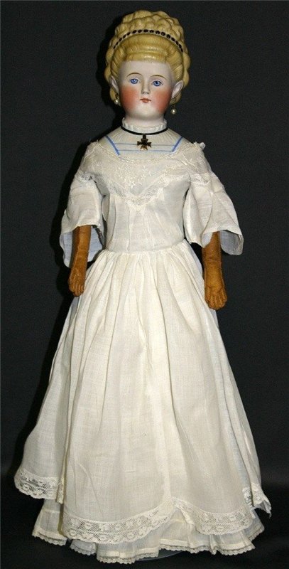 Паросские куклы. Antique Parian Doll