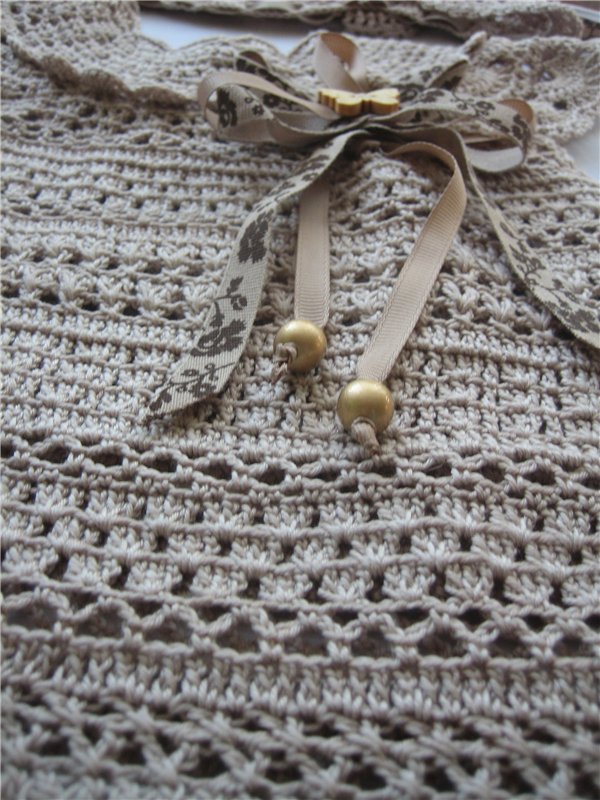 Платье цвета Кофе с молоком (фото 7)