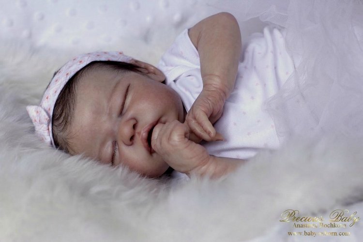 Малышка Квини. Кукла реборн Анастасии Бочковой