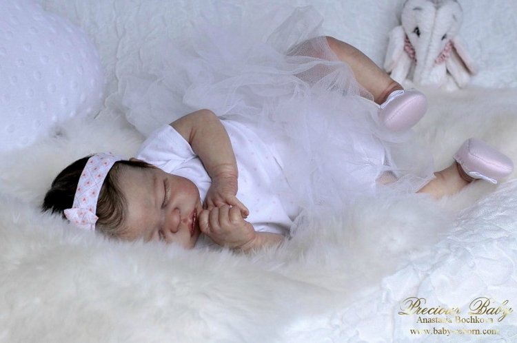 Малышка Квини. Кукла реборн Анастасии Бочковой