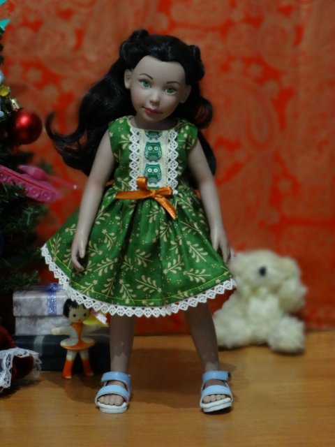 Ёлка в моём детском саду — Одежда и обувь для кукол своими руками: фото