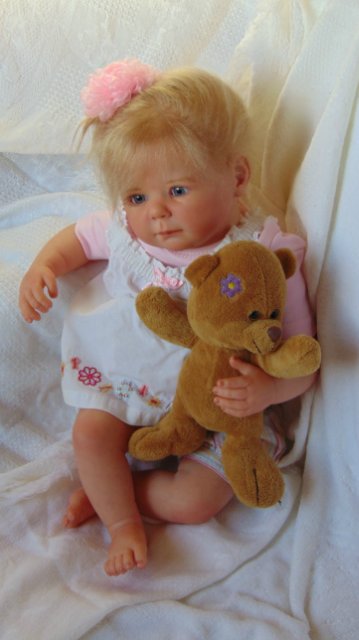 Ксюшенька! Еще одна Марлишка! Кукла реборн Шепелевой Людмилы