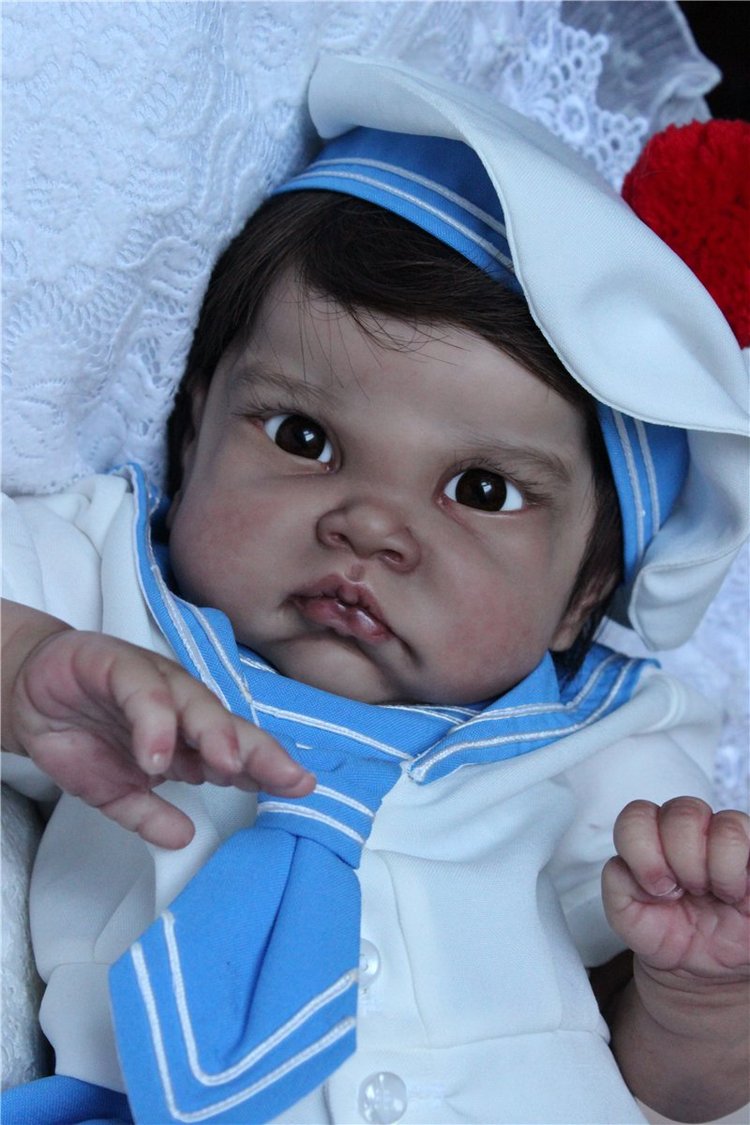 Малыш - Матросик Баир. Кукла реборн Светланы Преображенской