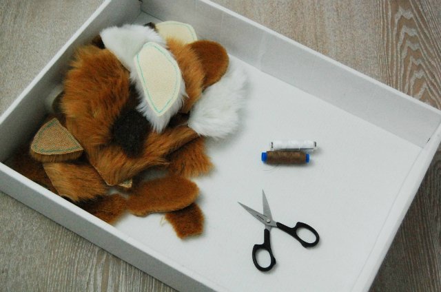 Создание лисёнка — Авторские мишки Тедди и друзья: фото (фото 7)