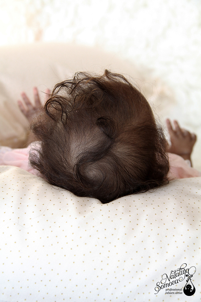 Эвелина. Шоколадка реборн Наталии Сомовой