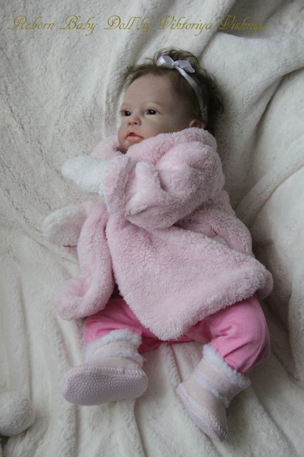 Кайли... Куколка реборн Виктории Вишни
