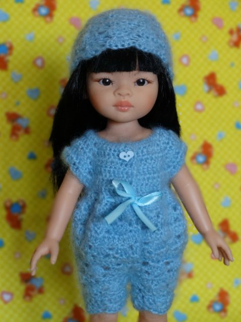 Голубое наваждение или много мохеровой пряжи