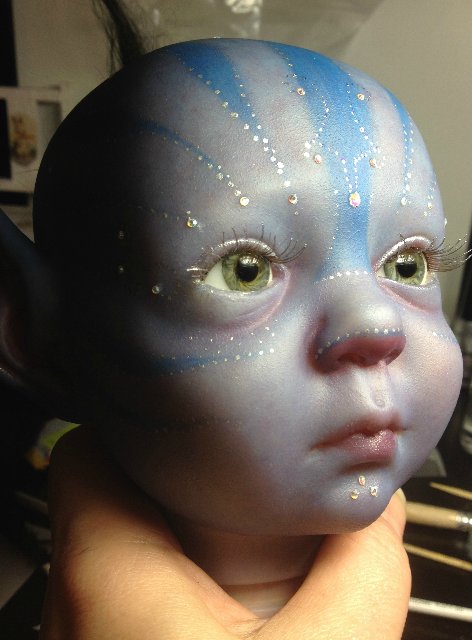 Пахтона(Алиса) аватарёнок, кукла реборн Элины Кудрявцевой (фото 8)