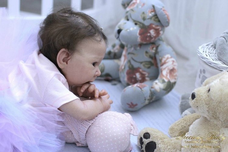 Моя маленькая пуговка! Кукла реборн Анастасии Бочковой