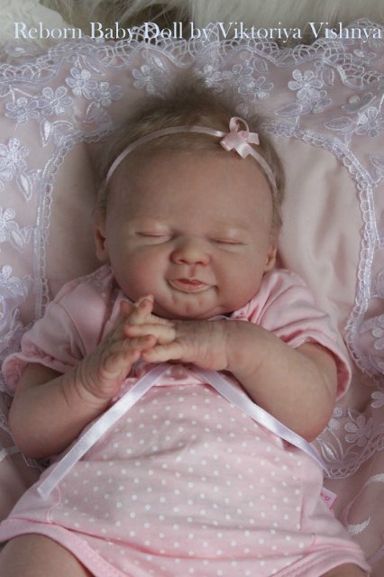 Крохотулька Angeli от Elisa Marx. Куколка реборн Виктории Вишни