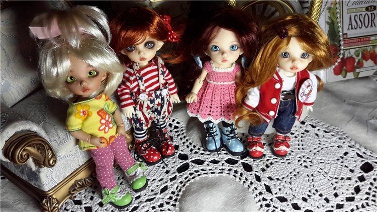 Обновки у малышек☺ — Одежда и обувь для кукол BJD (БЖД): 1/3