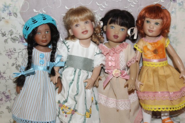 Чайная роза — Одежда и обувь для кукол своими руками: фото (фото 10)