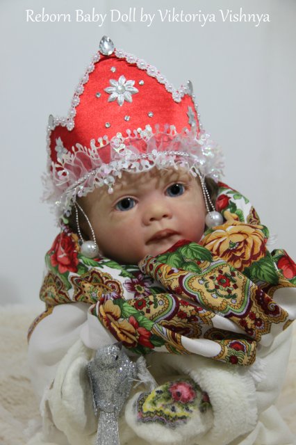 Настенька из сказки Морозко! Куколка реборн Виктории Вишни