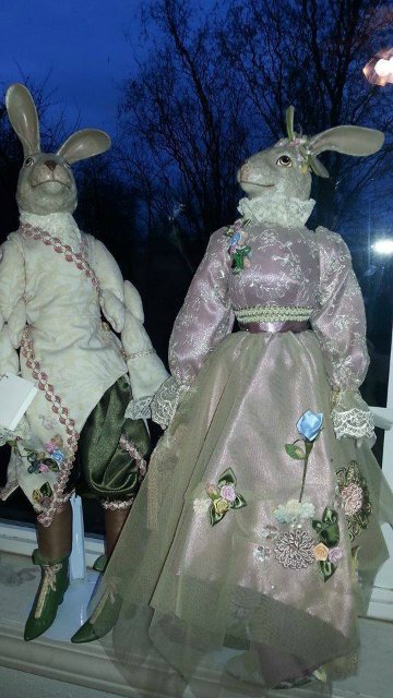 Волшебный мир Katherine collection - нет нет.. вам не кажется это действительно Олень - балерина и Гиппопотам манекенщица