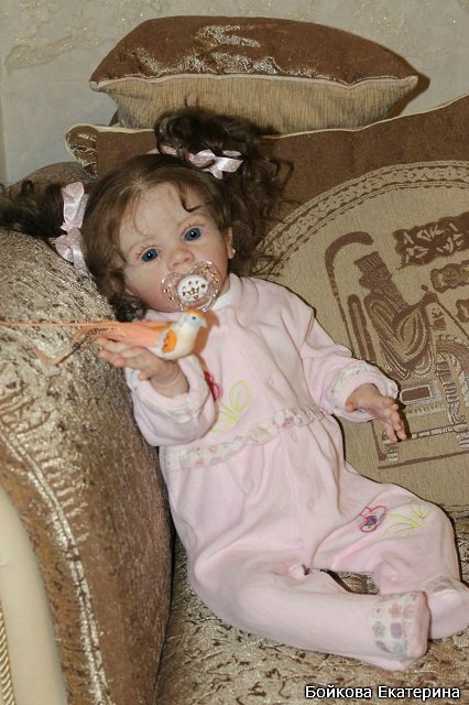 Кукла реборн Frida от Karola Wegerich в моём исполнении