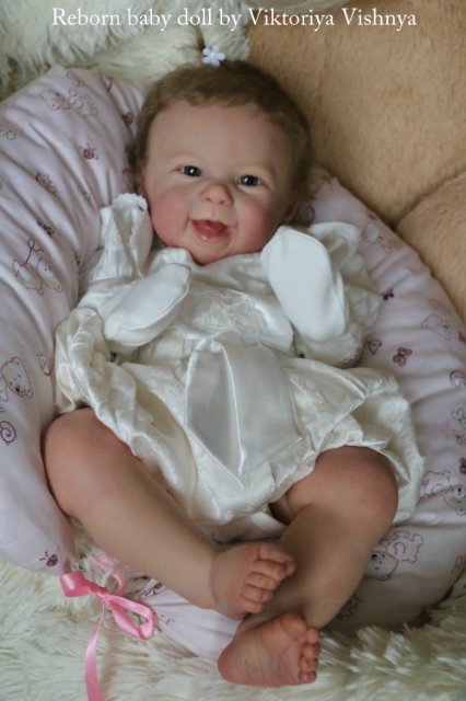 Мейзи... Куколка Реборн Виктории Вишни