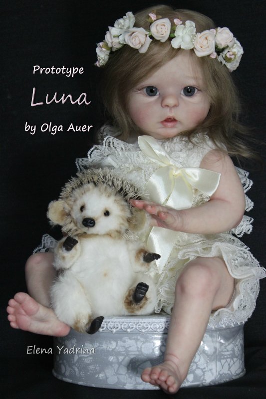 Моя Луна. Прототип Luna by Olga Auer. Куклы реборн Елены Ядриной (фото 10)