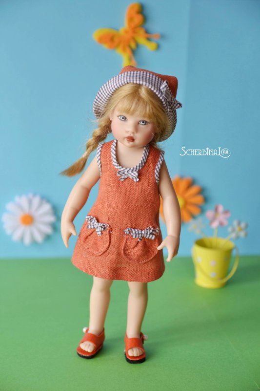 Летняя коллекция платьев для маленьких кукол