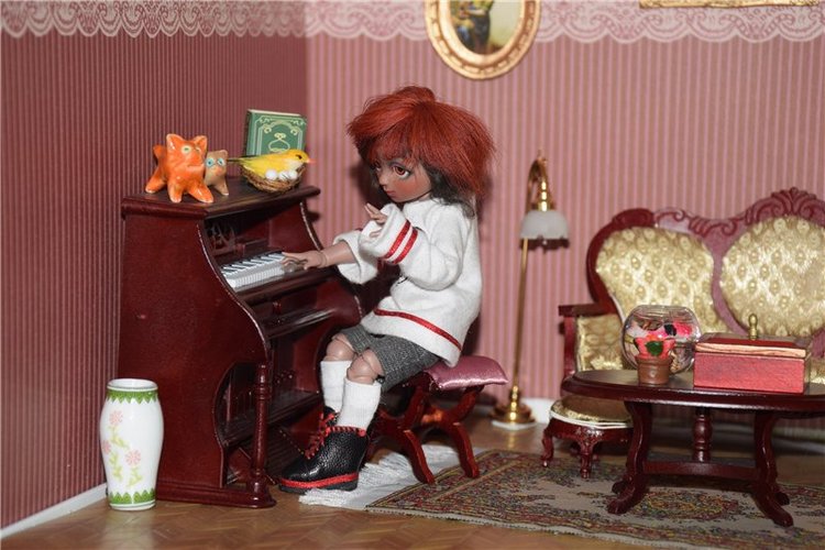 Одна кукла, а столько образов! Распаковка "Домисоль", авторская кукла Марии Пикуновой (фото 6)