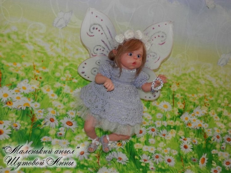 Крошка Дюймовочка. Кукла реборн Шутовой Анны (фото 4)