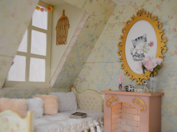 Девичья шкатулка-румбокс для кукол - Уютный чердачОК (фото 10)