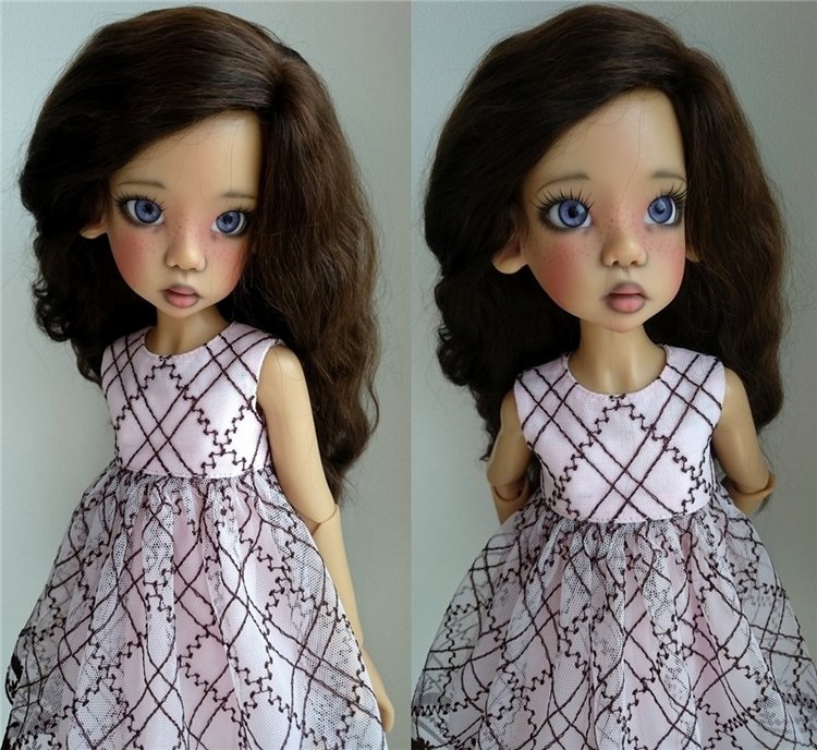 Славная девочка Hope в воздушно-розовом