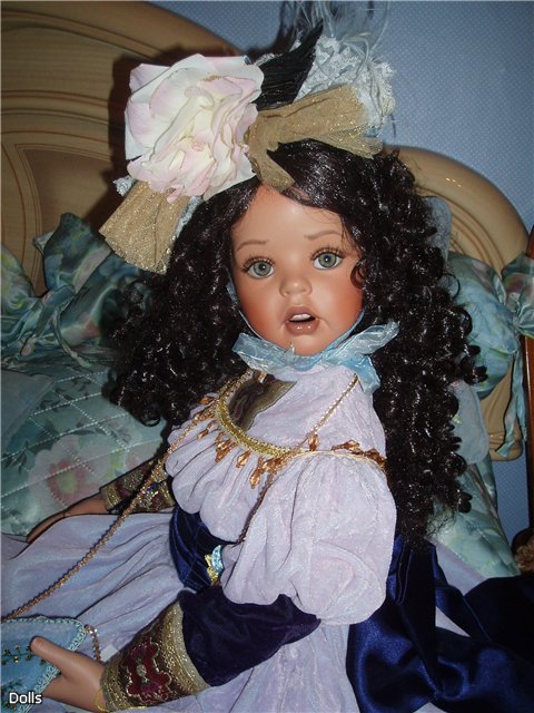 Дарлин-фарфоровая кукла от Донны Руберт (фото 2)