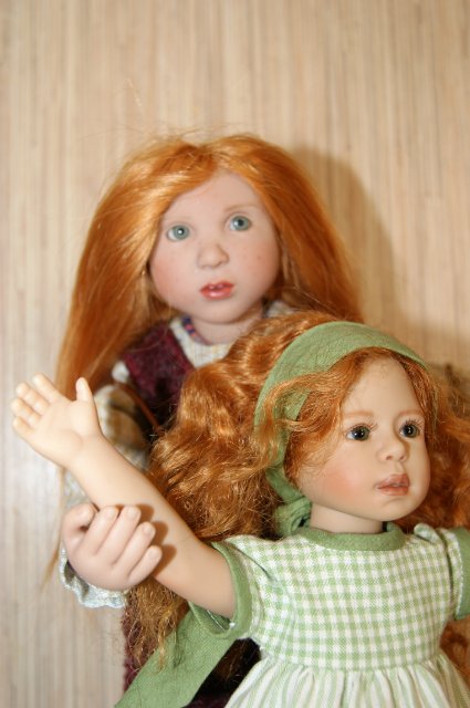 Коллекционная кукла Amelie - мое рыжее облачко