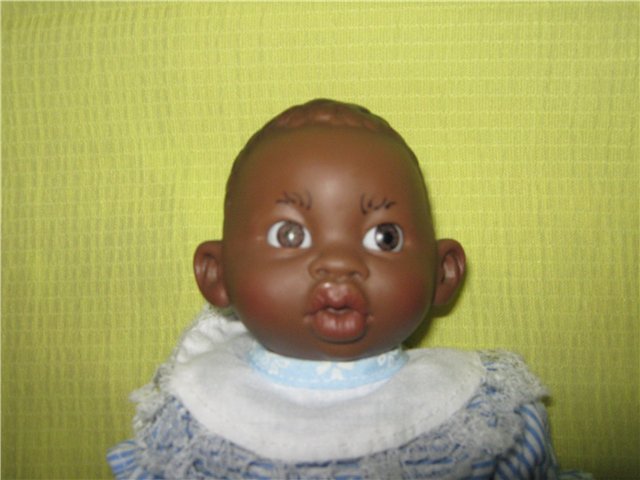 Пупс D'Anton Jos '96года и моя негритянская куклосемейка (фото 3)