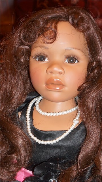 MARI - юная Леди из высшего общества, фарфоровая кукла от Pamela Erff