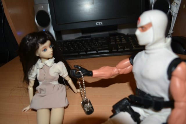 Драма, разыгравшаяся на моем столе. Вия - девушка J-doll от Jun Planning и Киншин (Сердце меча) от Hasbro | Бэйбики Драма, разыгравшаяся на моем столе. Вия - девушка J-doll от Jun Planning и Киншин (Сердце меча) от Hasbro (фото 9)