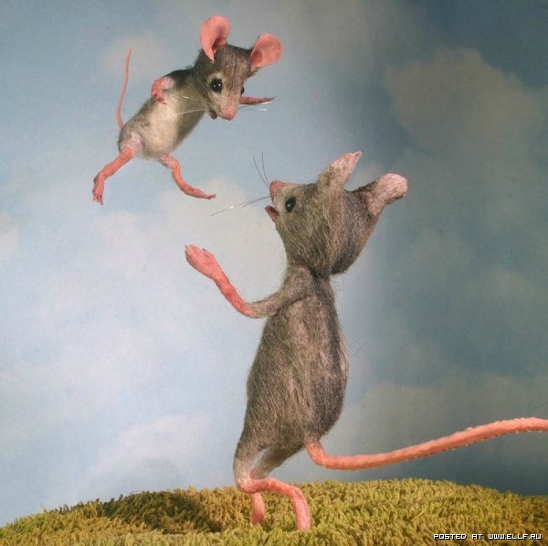 Мышиный дом или Жизнь замечательных мышей. Авторские игрушки в книжной иллюстрации. Мэгги Руди (Maggie Rudy) - "Mouses