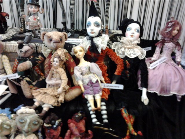 Выставка дизайнерских кукол и игрушек куклаЯ 2013
