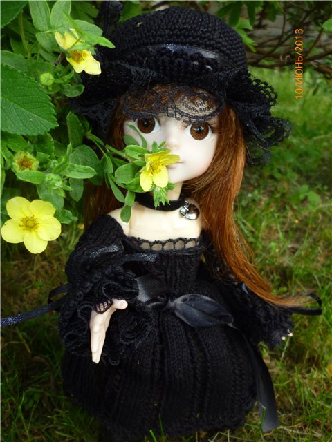 Маленькая Баба Яга или ... Одежда для кукол БЖД своими руками (фото 3)