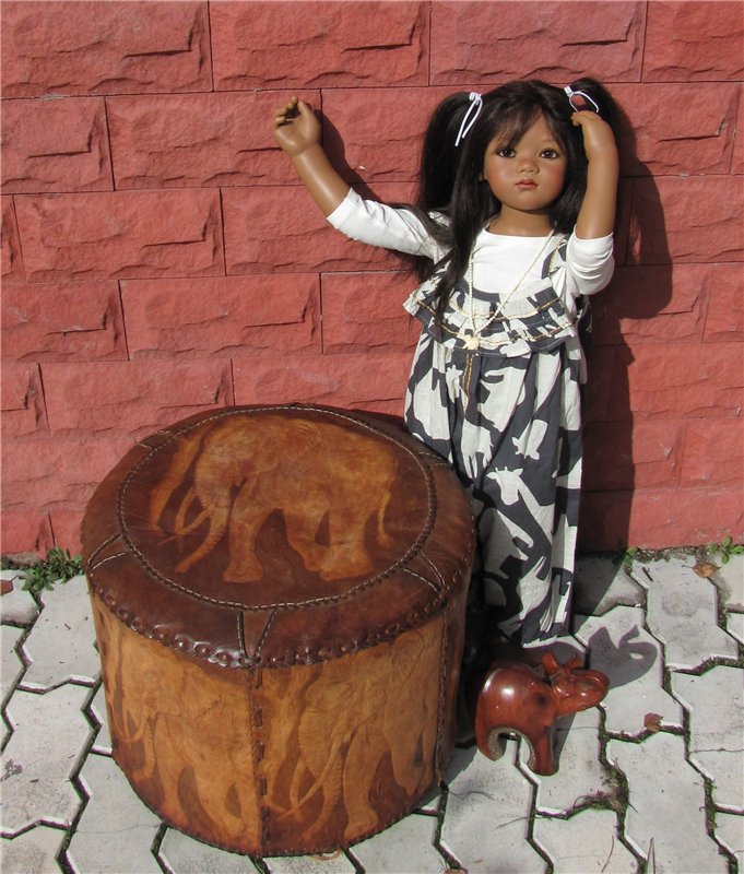 Вспоминая теплые дни. Полуденные танцы кукол Annette Himstedt (фото 4)