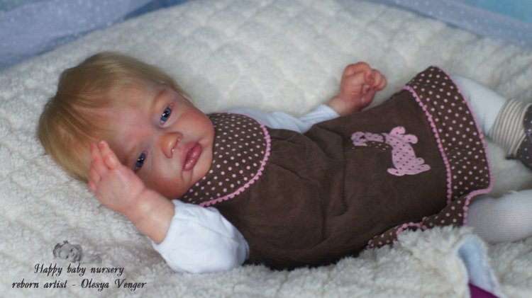 Моя маленькая Бэль. Кукла реборн Олеси Венгер