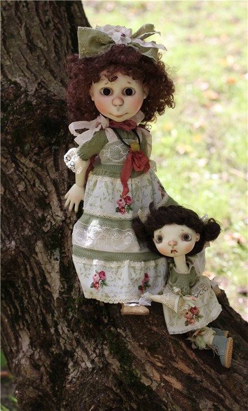 Как Серафима и Берта запах осенних яблок искали. (Marta and Glum by Connie Lowe) (фото 5)