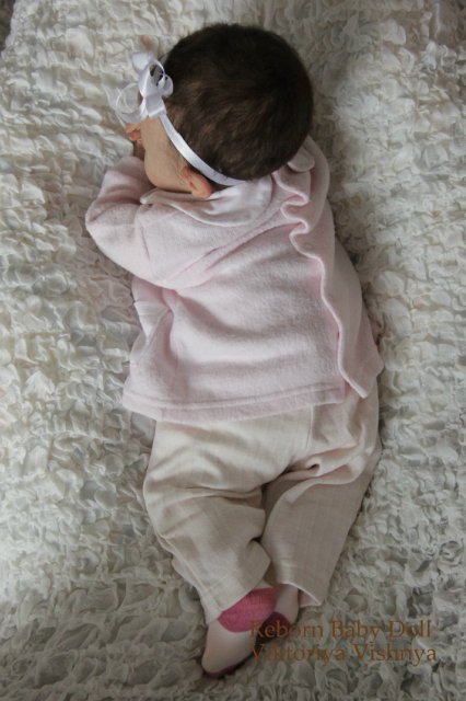 Девочка Кристочка... Куколка реборн Виктории Вишни