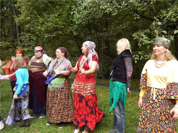 Цыгане в Царицыно. Наша сентябрьская кукловстреча