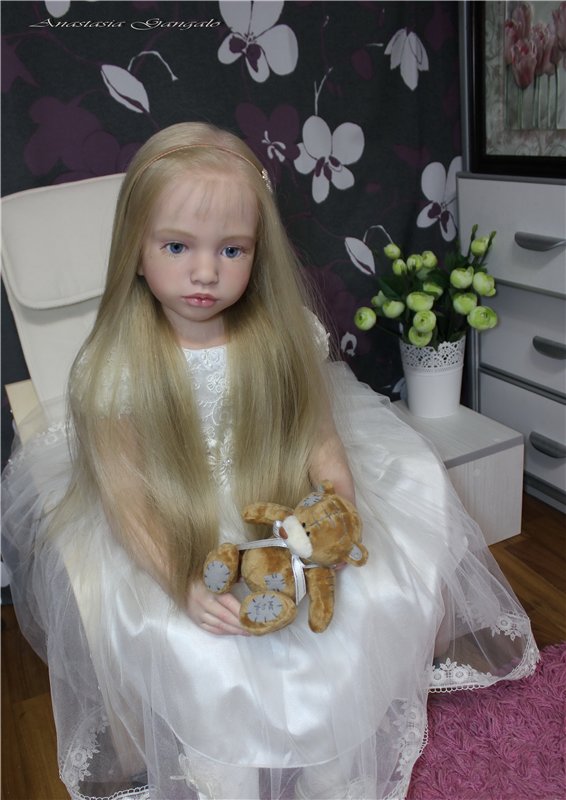 Алеся... Леся, Лесенька. Кукла реборн Анастасии Гангало