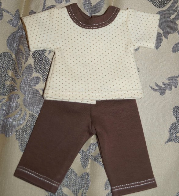 Трикотажный комплект для Готц 27 см. Может, достанется Вам