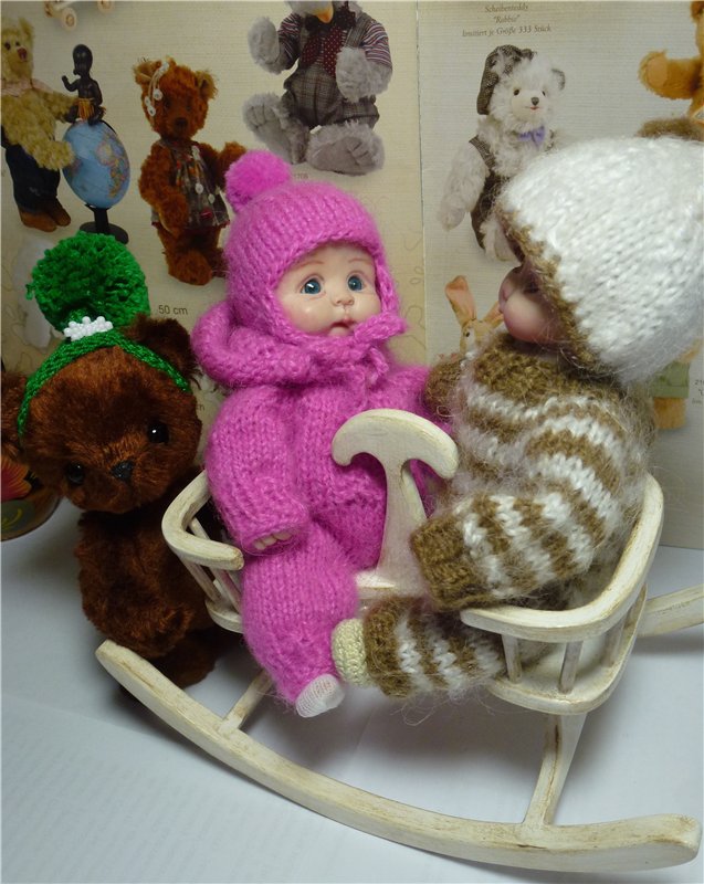 Сильвестор и малышки… Мех и полимерная глина (фото 8)