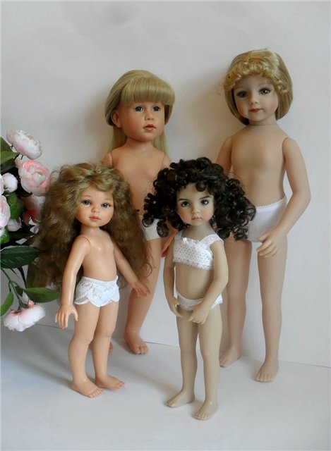 Ну-ка, куклы, встаньте в ряд! ))) Сравнение кукол "Maru & friends", "Gotz" и некоторых других между собой