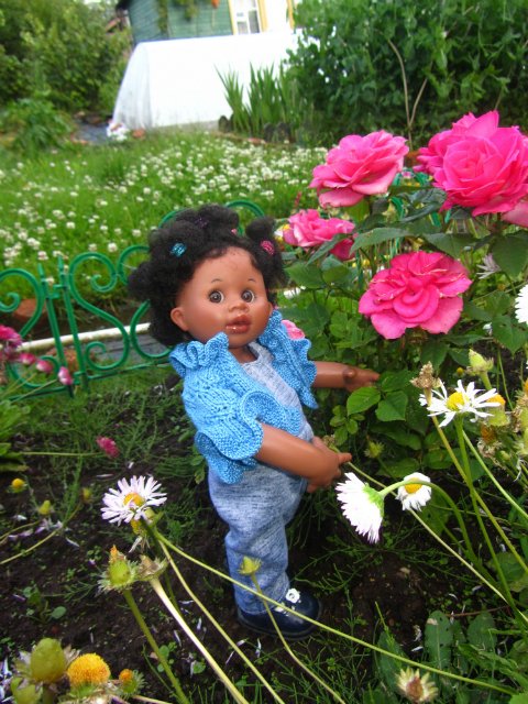 Мишельки на даче. Куклы Rosemarie Anna Muller
