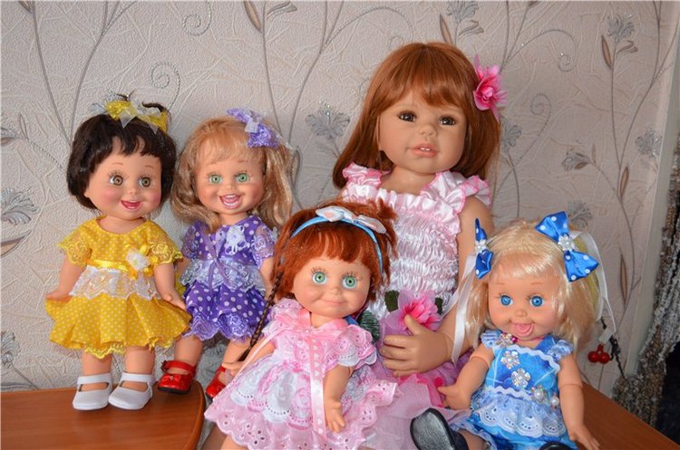 Не куколки, а цветочки | Бэйбики Не куколки, а цветочки — Куклы Galoob Baby Face (Фейсинки): винтаж 90