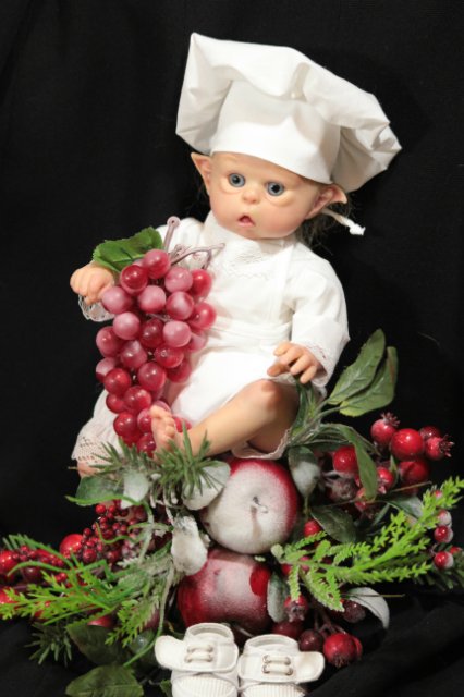 Кукла реборн мини Офелькин | Бэйбики Кукла реборн мини Офелькин (фото 7)